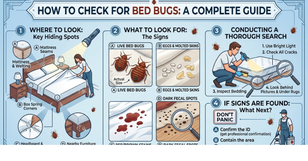How to Check for Bed Bugs: A Complete Guide