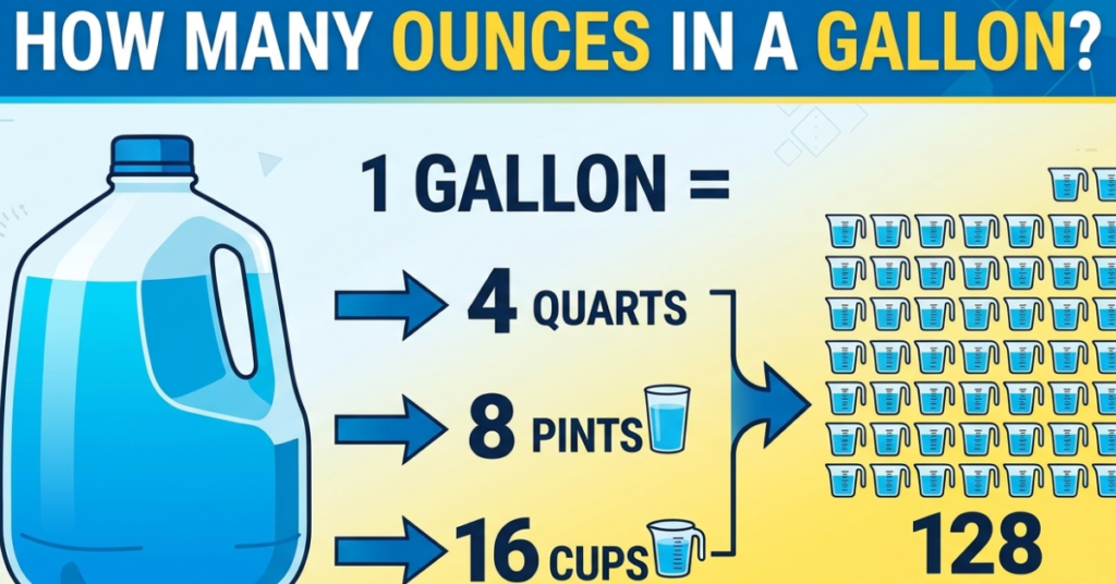 How Many Ounces in a Gallon: Complete Guide
