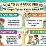How to Be a Good Friend: Simple Tips for Kids & School