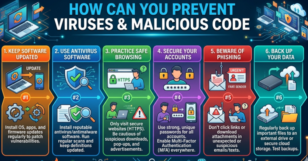 How to Prevent Viruses and Malicious Code Effectively