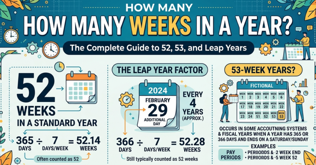 How Many Weeks in a Year? Complete Guide