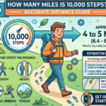 How Many Miles Is 10,000 Steps? Accurate Distance Guide