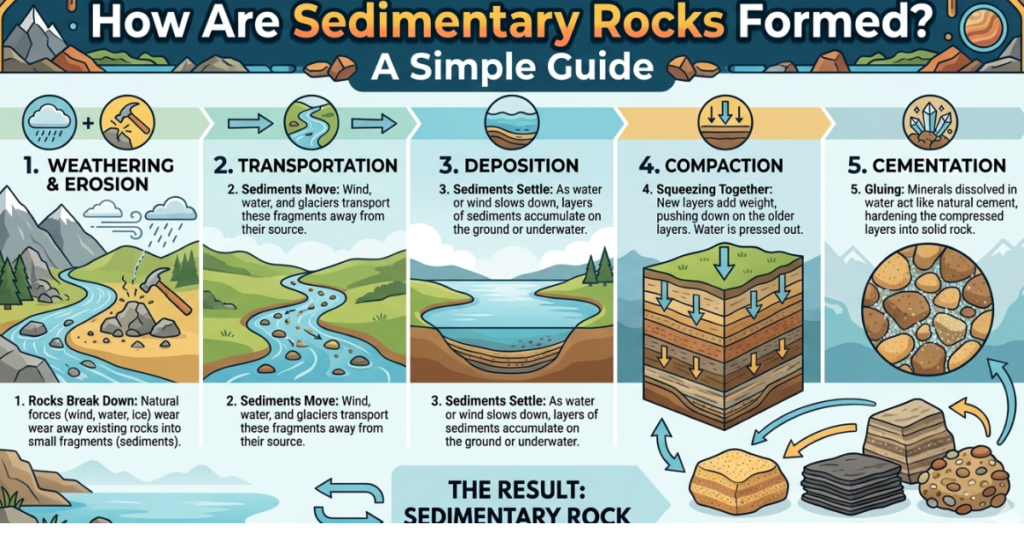 How Are Sedimentary Rocks Formed? A Simple Guide