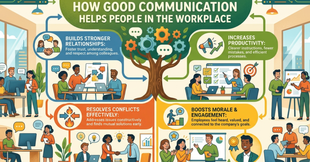 How Good Communication Helps People in the Workplace
