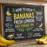 How to Keep Bananas Fresh Longer: Easy Storage Tips