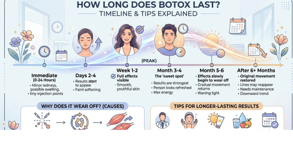 How Long Does Botox Last? Timeline & Tips Explained