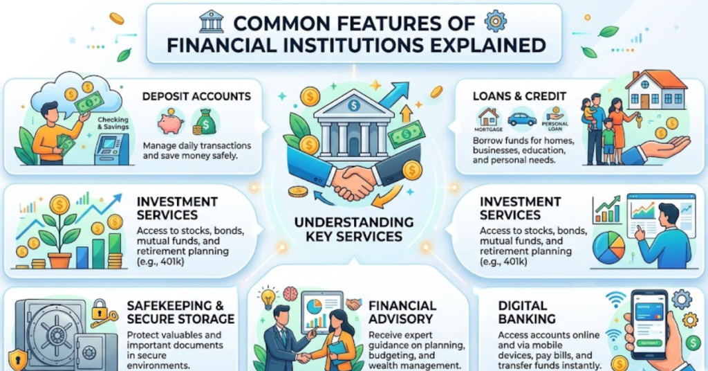 Common Features of Financial Institutions Explained