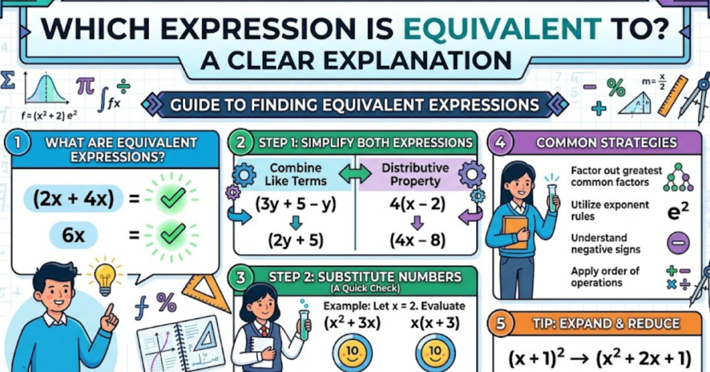 Which Expression Is Equivalent To? A Clear Explanation