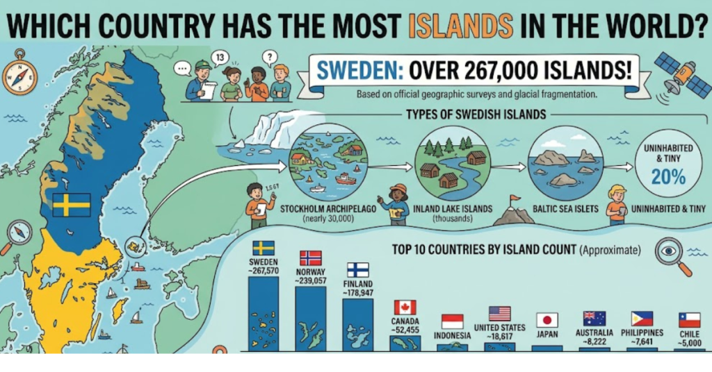 Which Country Has the Most Islands in the World?