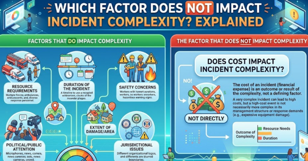 Which Factor Does Not Impact Incident Complexity? Explained