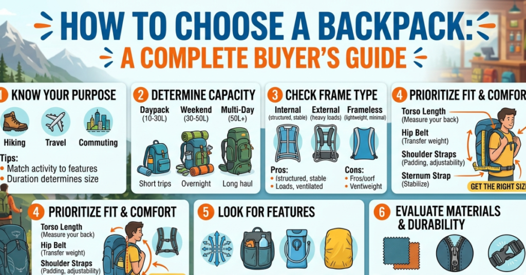 How to Choose a Backpack: A Complete Buyer’s Guide