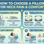How to Choose a Pillow for Neck Pain & Comfort