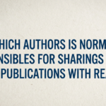 Which Author Shares Reprints of a Publication? Explained